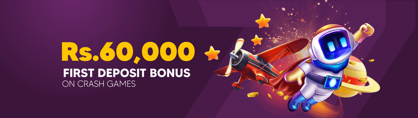 100% First Deposit Bonus on Crash Games